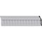 Ekena Millwork 3 5/8"H x 1 5/8"P x 3 7/8"F x 94 1/2"L, (1" Repeat), Chaffin Crown Moulding MLD03X01X03CF - alternate 1